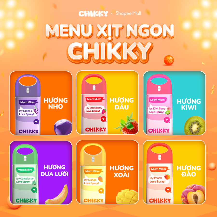 Xịt Ngon CHIKKY - Giúp Cuộc Yêu Thêm Ngon